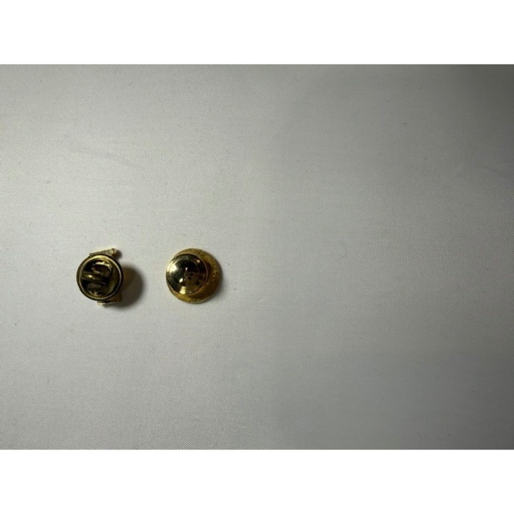 M&I Bank Gold Tone Logo Lapel Pins Set Corporate Professional Accessory 2 Pc